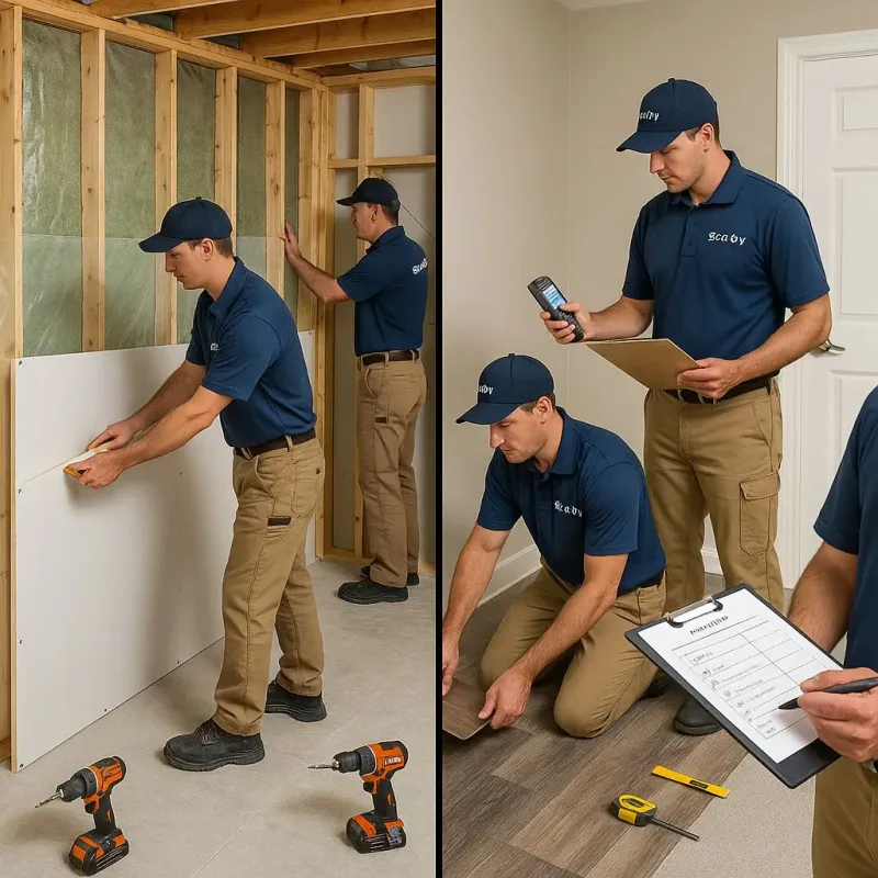 Repairs and Reconstruction process in North Haven, CT
